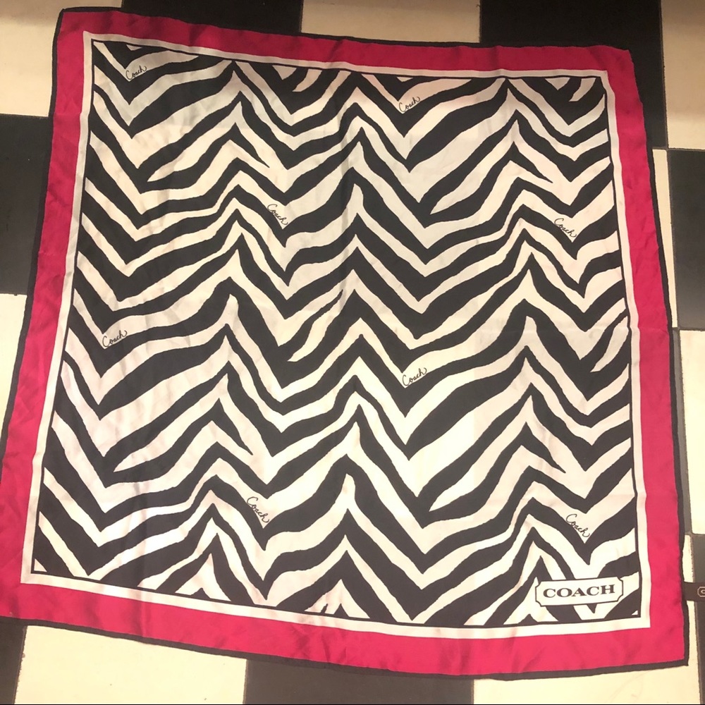 Cosch silk scarf